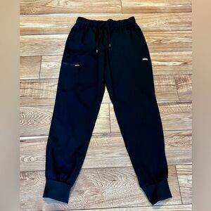 Niaa Hinn Black Jogger Scrubs Pants